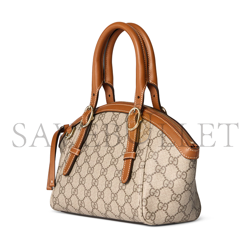 G*u*i gg emblem small top handle bag 839005 (31*17*12cm)